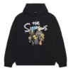 Balenciaga x THE SIMPSONS bomuldshettetrøje i bred pasform “Black” 674986TLVG81000