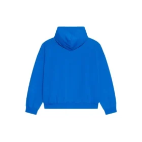 Balenciaga x THE SIMPSONS bomuldshettetrøje i bred pasform “Blue” 674986TLVG84210