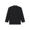 Balenciaga x THE SIMPSONS langærmet T-shirt i Large-pasform “Black” 681046TLVG70100