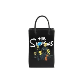 Balenciaga x The Simpsons Mini-indkøbspose “Black” 59382623VBN1000