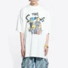 Balenciaga x THE SIMPSONS Oversized bomulds-T-shirt “White” 676589TLVG70901