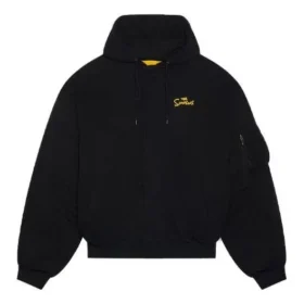 Balenciaga x The Simpsons polstret bomber-hættetrøje “Black” 657115TLVG71000