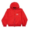 Balenciaga x Under Armour Zip-Up Hættetrøje “Red White” 803264TRVB86540