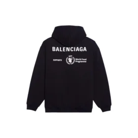Balenciaga x WFP Crossover til mænd, sort 600583THV831000