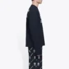 Balenciaga x WFP langærmet T-shirt, medium pasform “Black” 612967THV841000