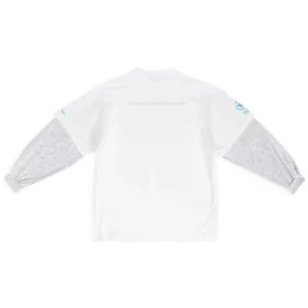 Balenciaga x WFP T-shirt med dobbelte ærmer “White” 698089TMVL29086 Balenciaga x WFP T-shirt med dobbelte ærmer “White” 698089TMVL29086