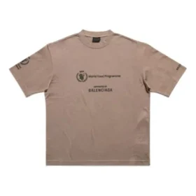 Balenciaga x WFP T-shirt, medium pasform “Beige” 612966TMVL27761 Balenciaga x WFP T-shirt, medium pasform “Beige” 612966TMVL27761