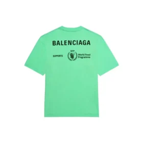 Balenciaga x WFP T-shirt, medium pasform “Green” 612966THV844162 Balenciaga x WFP T-shirt, medium pasform “Green” 612966THV844162