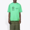Balenciaga x WFP T-shirt, medium pasform “Green” 612966THV844162