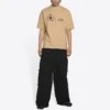 Balenciaga x WFP T-shirt, medium pasform, “Khaki” 612966THV849605