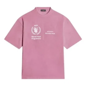 Balenciaga x WFP T-shirt, medium pasform “Pink” 612966THV845621 Balenciaga x WFP T-shirt, medium pasform “Pink” 612966THV845621
