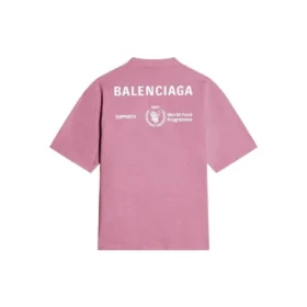 Balenciaga x WFP T-shirt, medium pasform “Pink” 612966THV845621 Balenciaga x WFP T-shirt, medium pasform “Pink” 612966THV845621
