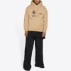 Balenciaga x World Food Programme Hættetrøje i medium pasform “Beige” 600583TJVK49605