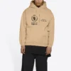 Balenciaga x World Food Programme Hættetrøje i medium pasform “Beige” 600583TJVK49605
