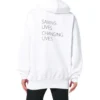 Balenciaga x World Food Programme-hettetrøje “White Black” 541870TCV343307