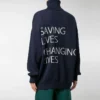 Balenciaga x World Food Programme-trøje “Navy White” 542703T15074177