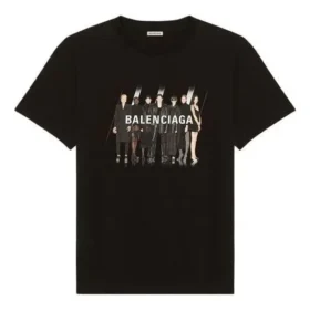 Bandportræt-print, logo, retro, korte ærmer, unisex, sort 612965TIVA11000 Bandportræt-print, logo, retro, korte ærmer, unisex, sort 612965TIVA11000