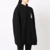 Barcode bomuldshettetrøje “Black” 651799TKVE61070