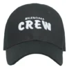 Baseballkasket med broderet Crew-logo “Black” 617139410B21000