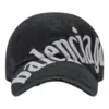 Baseballkasket med diagonalt logo “Black White” 680738410B21077