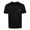 Basic med lille logo, rund hals og korte ærmer, unisex, sort 556151TYK281000