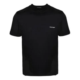 Basic med lille logo, rund hals og korte ærmer, unisex, sort 556151TYK281000 Basic med lille logo, rund hals og korte ærmer, unisex, sort 556151TYK281000