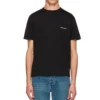 Basic med lille logo, rund hals og korte ærmer, unisex, sort 556151TYK281000