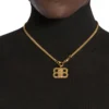 Bb 2.0 strukturhalskæde “Gold” 782981TZ99G0705