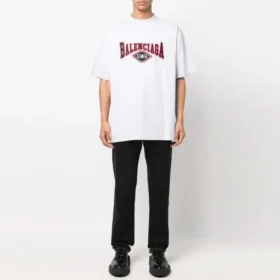BB Authentic Jersey T-shirt i Large-pasform “Light Grey” 641675TMVA99012 BB Authentic Jersey T-shirt i Large-pasform “Light Grey” 641675TMVA99012