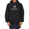 BB Be Different Hættetrøje “Black White” 720406TNVB41070