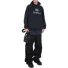 BB Be Different T-shirt-hættetrøje med patch “Black” 720406TNVV11070