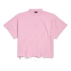 BB Classic Balenciaga kort T-shirt i oversize-pasform “Pink” 783399TQVS85708