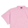 BB Classic Balenciaga kort T-shirt i oversize-pasform “Pink” 783399TQVS85708