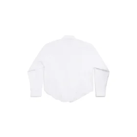 BB Classic Balenciaga-skjorte, regular fit, “White” 796978TNM609000 BB Classic Balenciaga-skjorte, regular fit, “White” 796978TNM609000