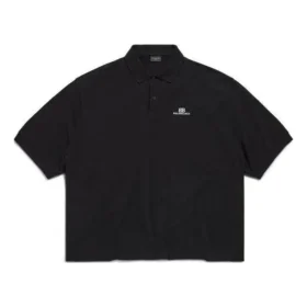 Bb Classic Poloshirt Oversized “Black” 791001TQVM71000