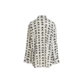 BB Icon Poplin-skjorte “Hvid Sort” 733755TNL889040