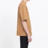 BB-mønsterprint, kortærmet, unisex, khaki 578139TEV529610