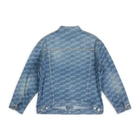 BB Monogram Large Fit-jakke “Blue” 675208TMW370443