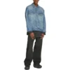 BB Monogram Large Fit-jakke “Blue” 675208TMW370443
