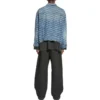 BB Monogram Large Fit-jakke “Blue” 675208TMW370443