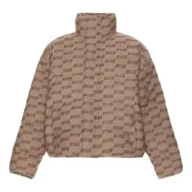 BB Monogram-pufferjakke “Beige Brown” 681885TML339378