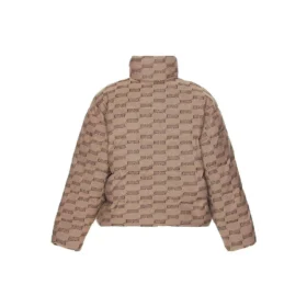 BB Monogram-pufferjakke “Beige Brown” 681885TML339378