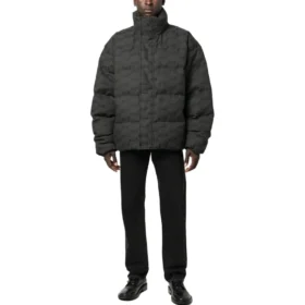 BB Monogram-pufferjakke “Black” 681885TML331269