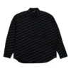BB Monogram-skjorte med knapper og lange ærmer “Black” 662983TML361269