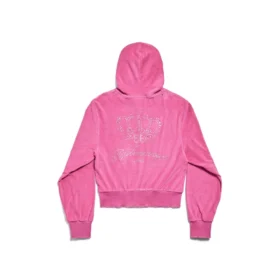 BB Motel Zip-up-hettetrøje, tætsiddende “Dark Pink” 791755TQVU85803 BB Motel Zip-up-hettetrøje, tætsiddende “Dark Pink” 791755TQVU85803