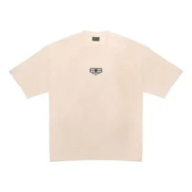 BB Paris Icon T-shirt, medium pasform, “Beige Black” 612966TMVG79364