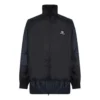 BB Patchwork Nylon vindjakke med gennemgående lynlås “Navy Black” 623019TIO544100