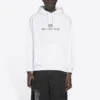 BB Pixel-hettetrøje i medium pasform “White” 600583TKVI89040