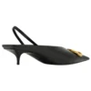 BB Square Knife Slingback-pumps “Black” 691740WAWNC1088