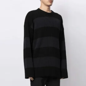 BB-stribet sweater “Black” 657404T31984058 BB-stribet sweater “Black” 657404T31984058